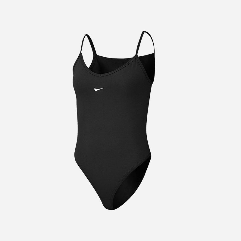 Shop the Women's Nike Essential Bodysuit in black/white.