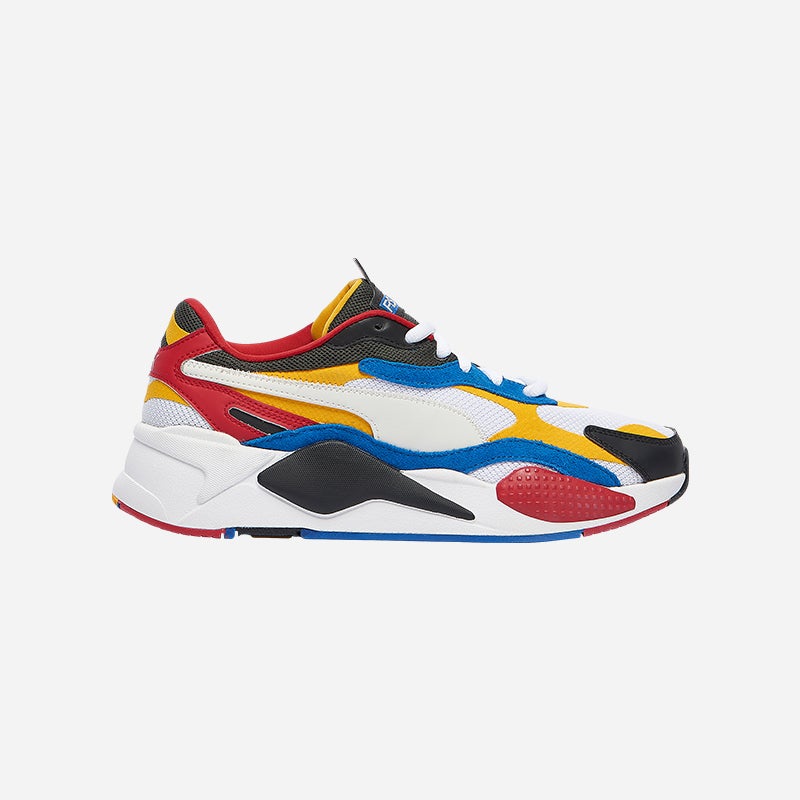 Shop the Men's PUMA RS-X3 in White/Spectra Yellow.