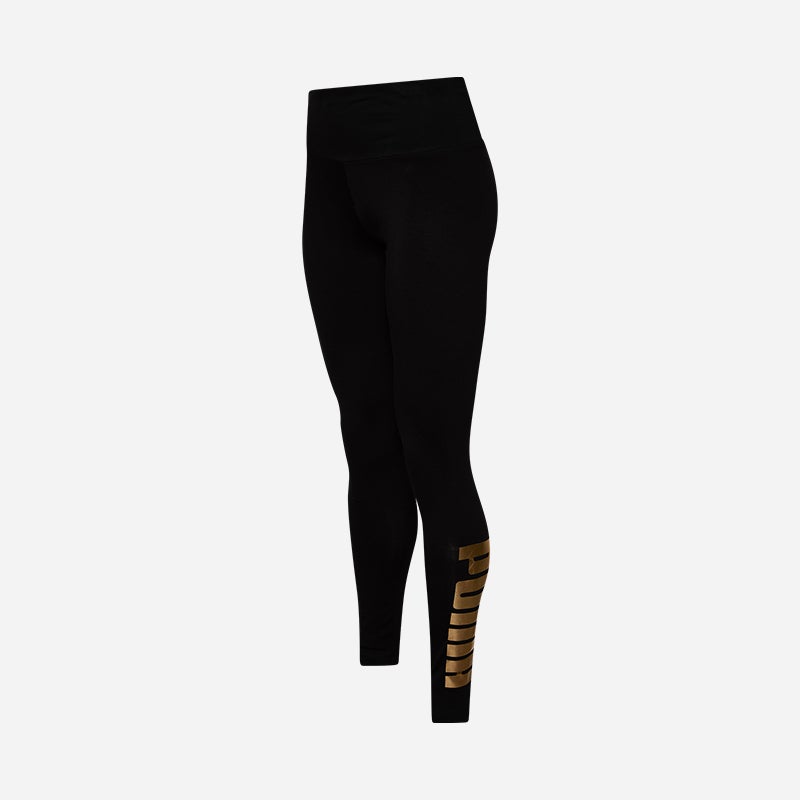 Shop the Women's PUMA Holiday Metallic Leggings in Black.
