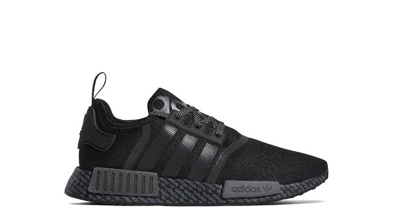 Shop the Grade School adidas Originals NMD R1 in Black.