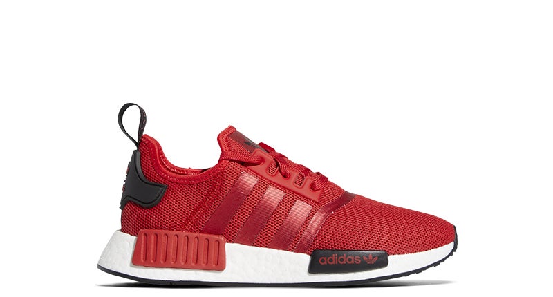 Shop the Women's adidas Originals NMD R1 in Red/White.