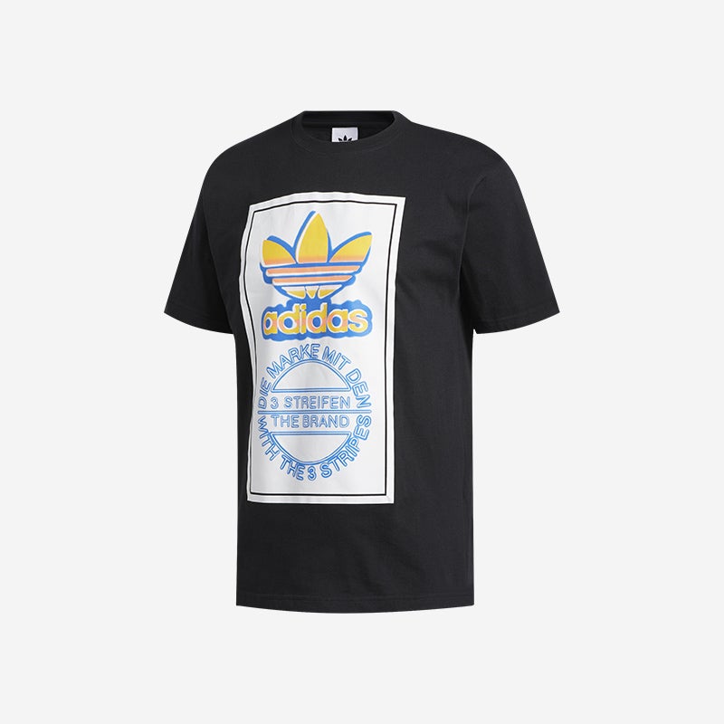 Shop the Men's adidas Originals Airbrush Trefoil T-Shirt
