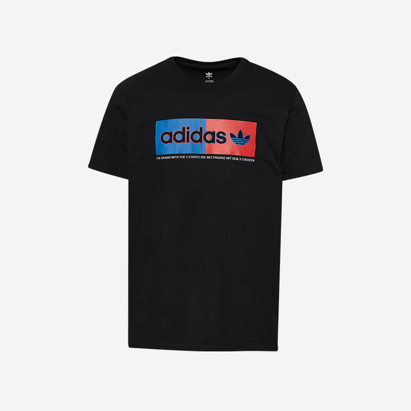 Shop the adidas Originals Split Logo NMD T-Shirt Black