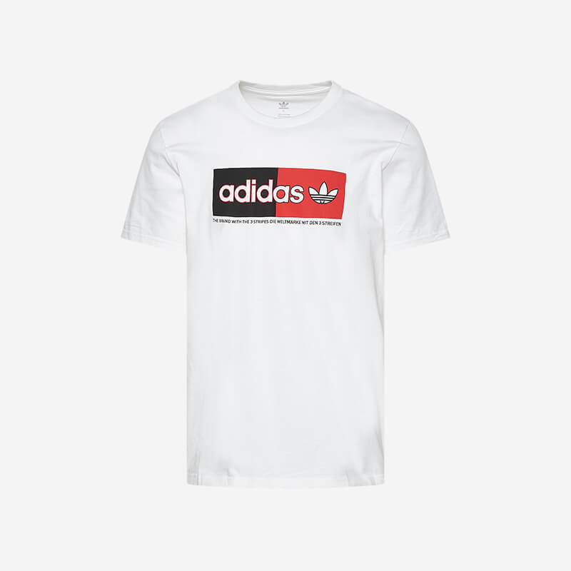 Shop the adidas Originals Split Logo NMD T-Shirt White