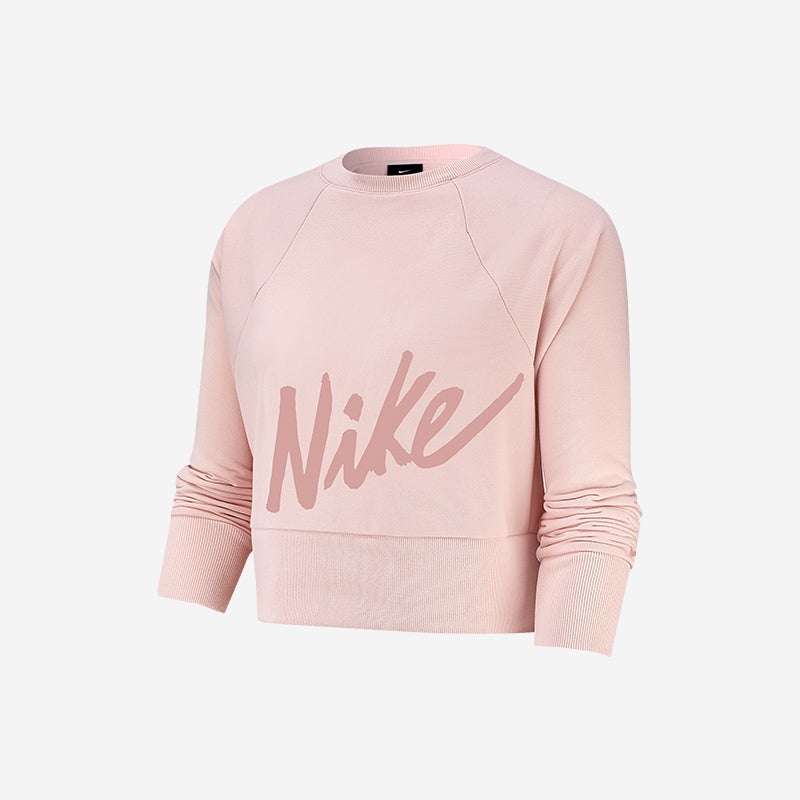 Shop the Women's Nike Get Fit Lux Crew in Echo Pink.