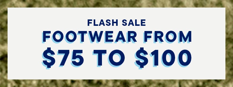 Shop Footwear Sale From $75 to $100