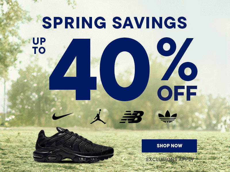 Spring Sale Up To 40% Off