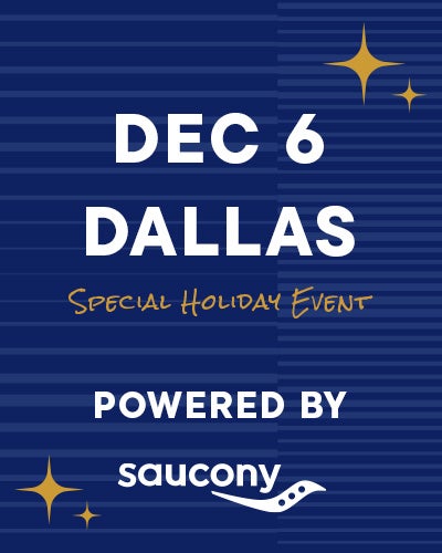 Join Champs Run Club December 6th in Dallas, TX powered by Saucony