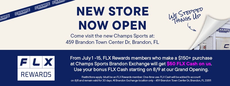 Champs Re-imagined Now open- July 1. Brandon, FL. 