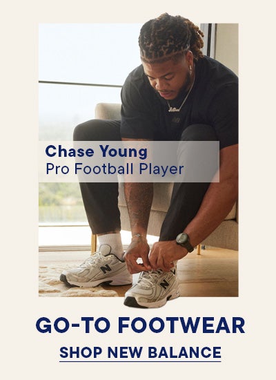 GO-TO FOOTWEAR WITH CHASE YOUNG
