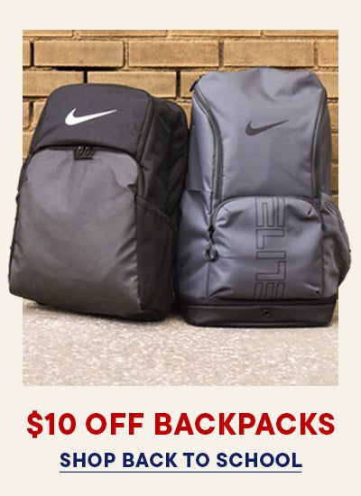 SHOP $10 OFF BACKPACKS