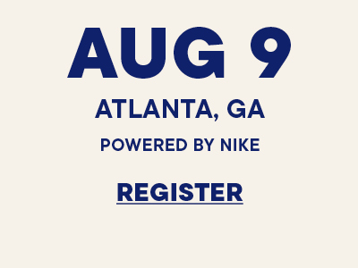 Sign up for the run club event August 9th Atlanta, GA - Powered By NIKE