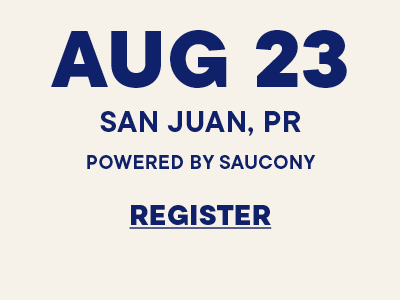 Sign up for Champs Run Club in San Juan, PR on August 23rd powered by Saucony
