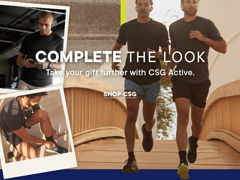 Take your gift further with CSG Active. Shop CSG