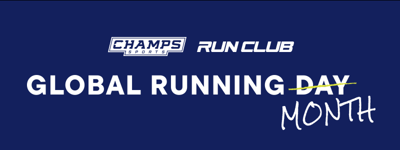 Global Running Month. We're celebrating movement all month long.