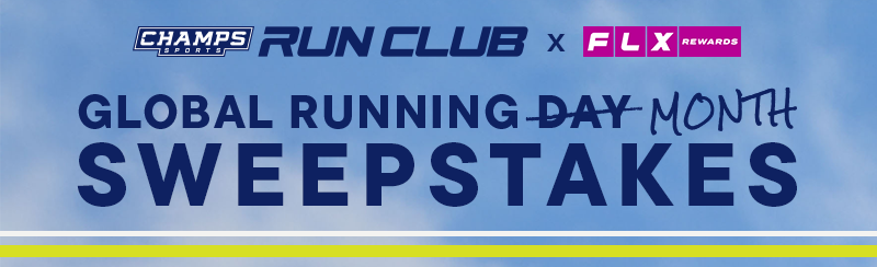 GLOBAL RUNNING MONTH SWEEPSTAKES