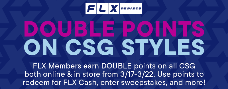 DOUBLE POINTS ON CSG STYLES