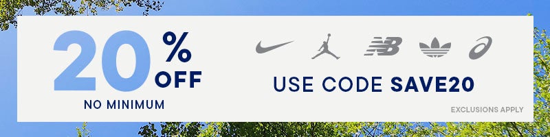20% Off Sale Use Code SAVE20. Shop Sale