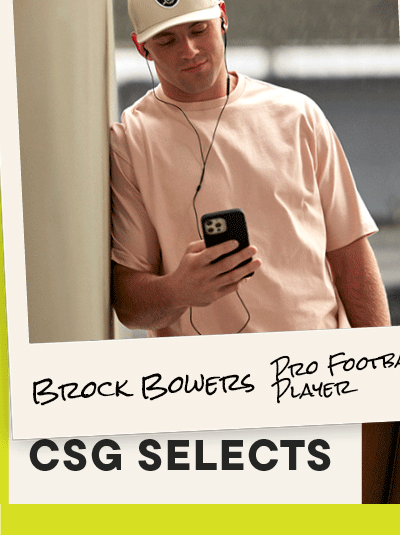 Shop CSG Selects. Brock Bowers - Pro Football Player