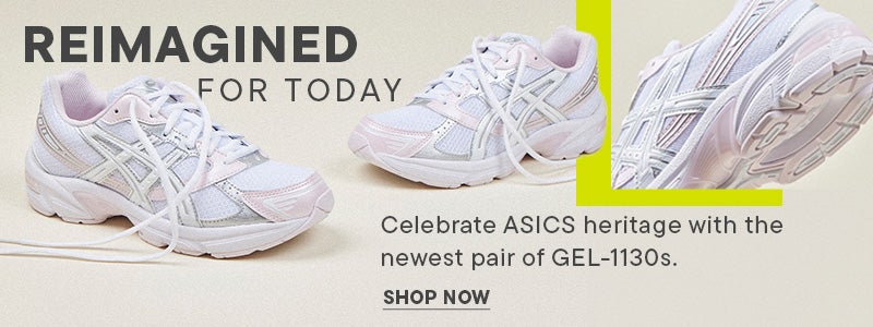 Celebrate ASICS heritage with the newest pair of GEL-1130s. Shop Asics