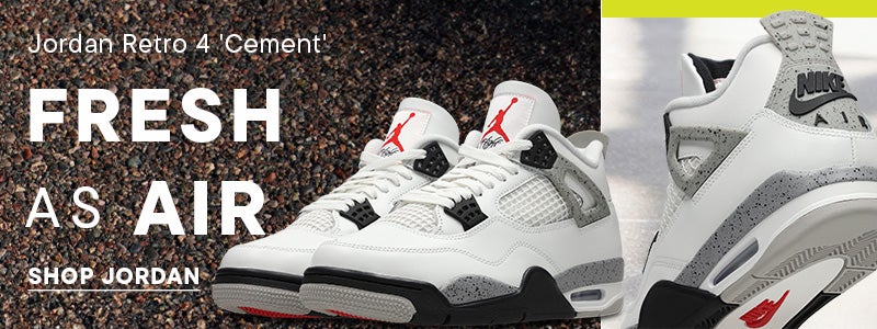 Jordan Retro 4 ‘Cement’. Shop Now