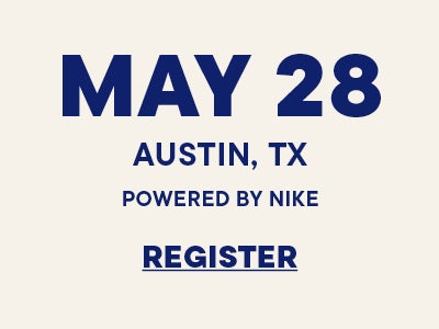 Sign up for the run club event May28 Austin Tx Powered By Nike
