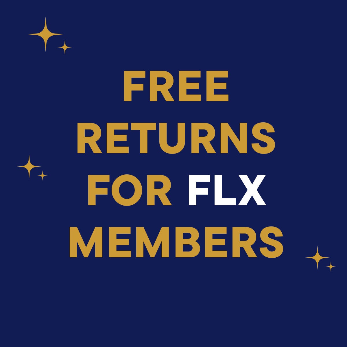 FREE RETURNS FLX REWARDS