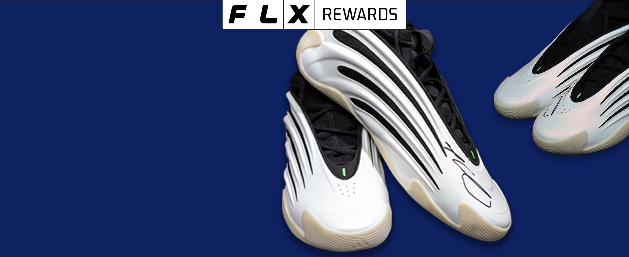 Enter to win FLX Sweepstakes - Signed James Harden Kicks