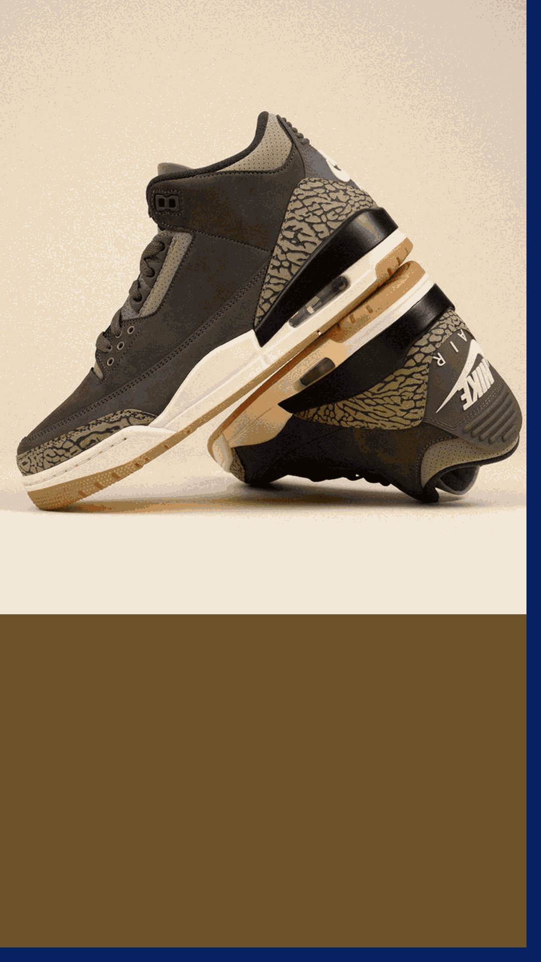 Jordan Retro 3 'Coldest In The Game' Launch