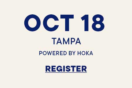 Sign up for Champs Run Club in Tampa, FL on October 18th powered by Hoka