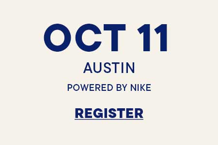 Sign up for the run club event October 10th Austin,TX- Powered By Nike