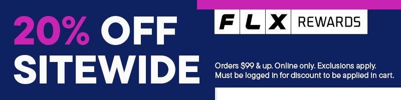 FLX Members Sale- 20% OFF ORDERS $99+