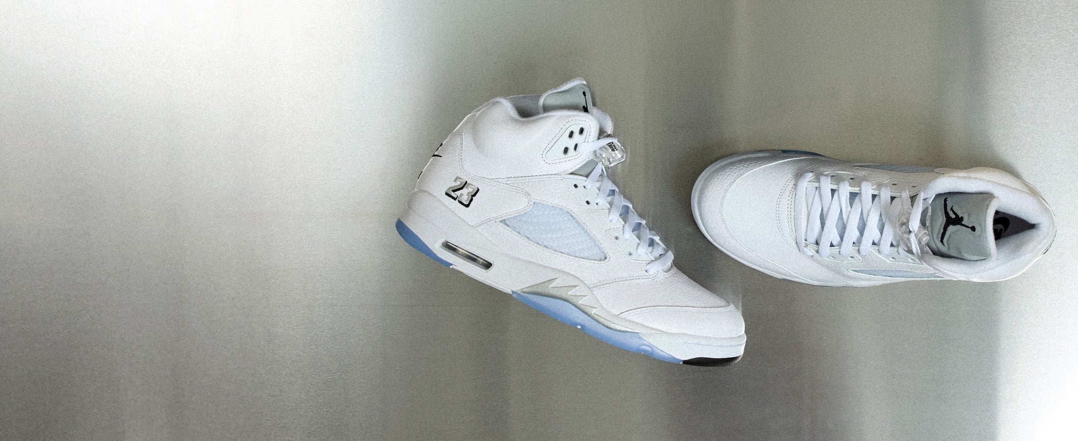 AIR JORDAN 5 ‘WHITE METALLIC’ Launch