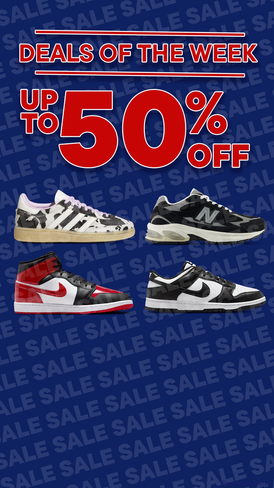 Up to 50% Off
