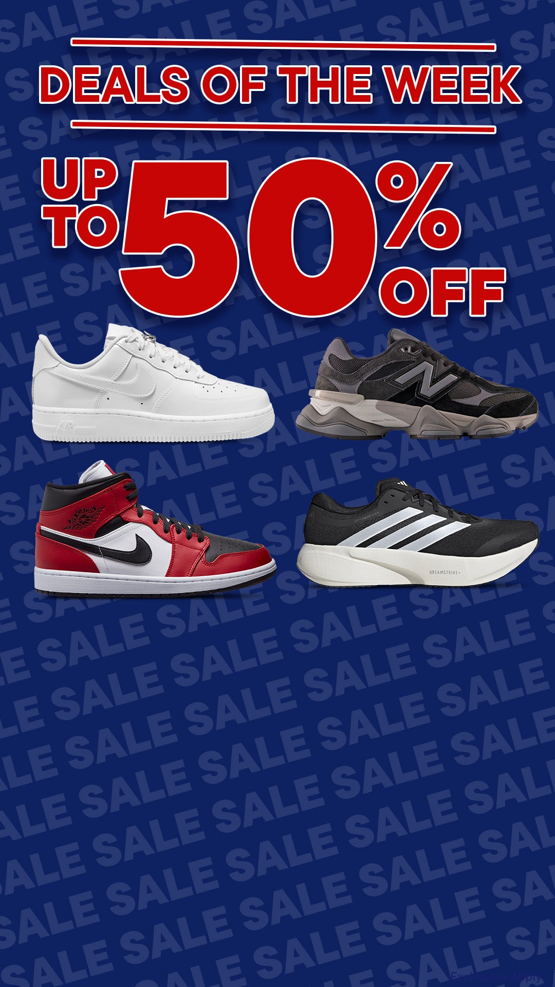 Up to 50% Off