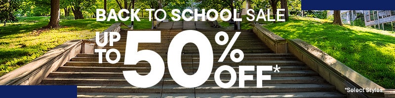 Shop Up to 50% off Back to School