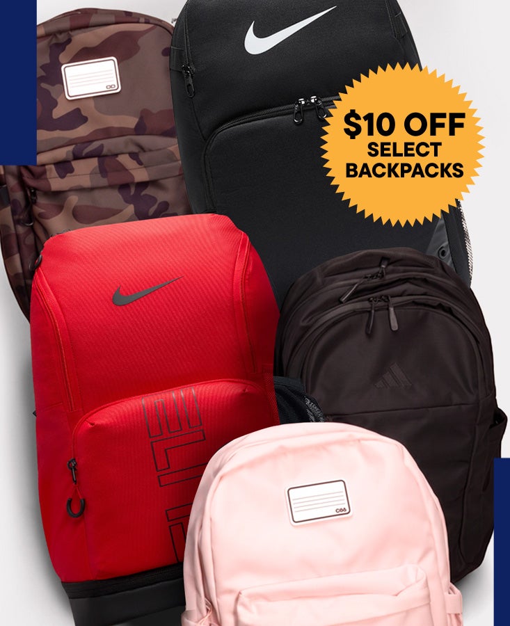 Shop $10 off select backpacks