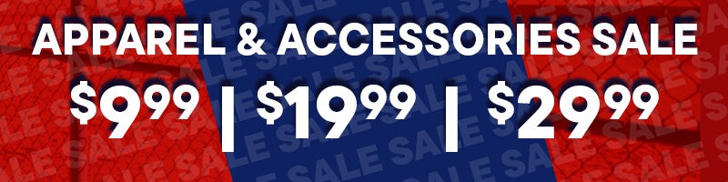 Apparel & Accessories - $9.99, $19.99, $29.99