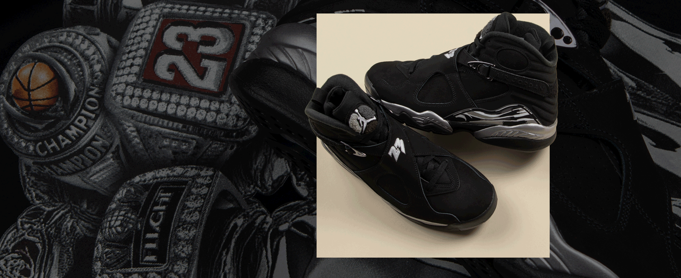 AIR JORDAN 8 ‘CHROME’ Launch