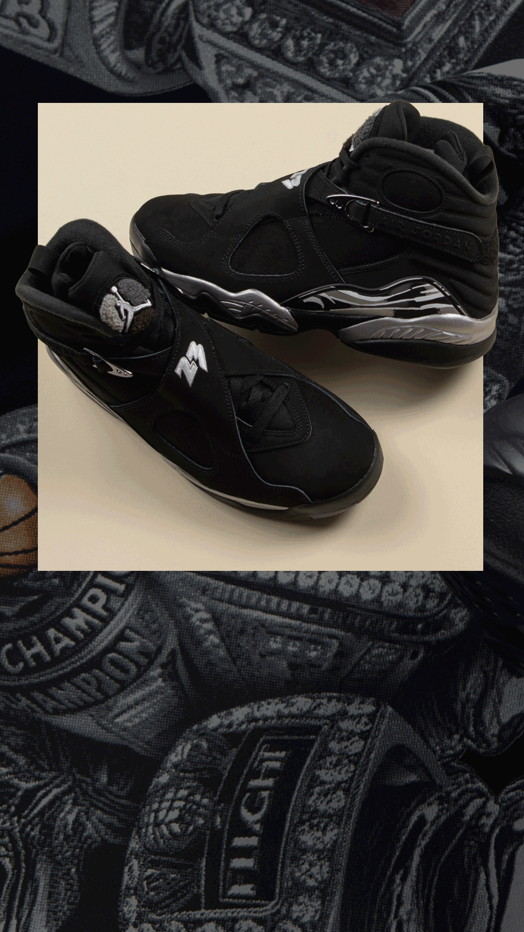AIR JORDAN 8 ‘CHROME’ Launch