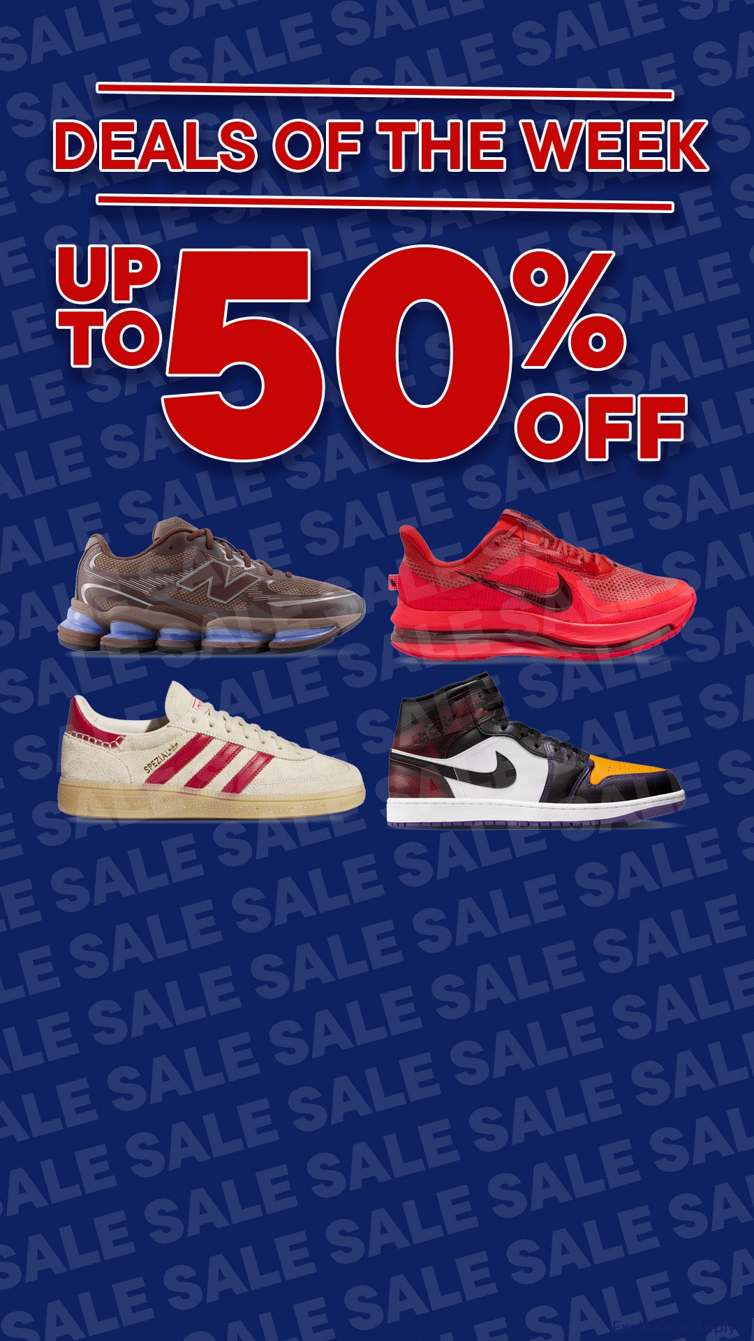 Up to 50% Off