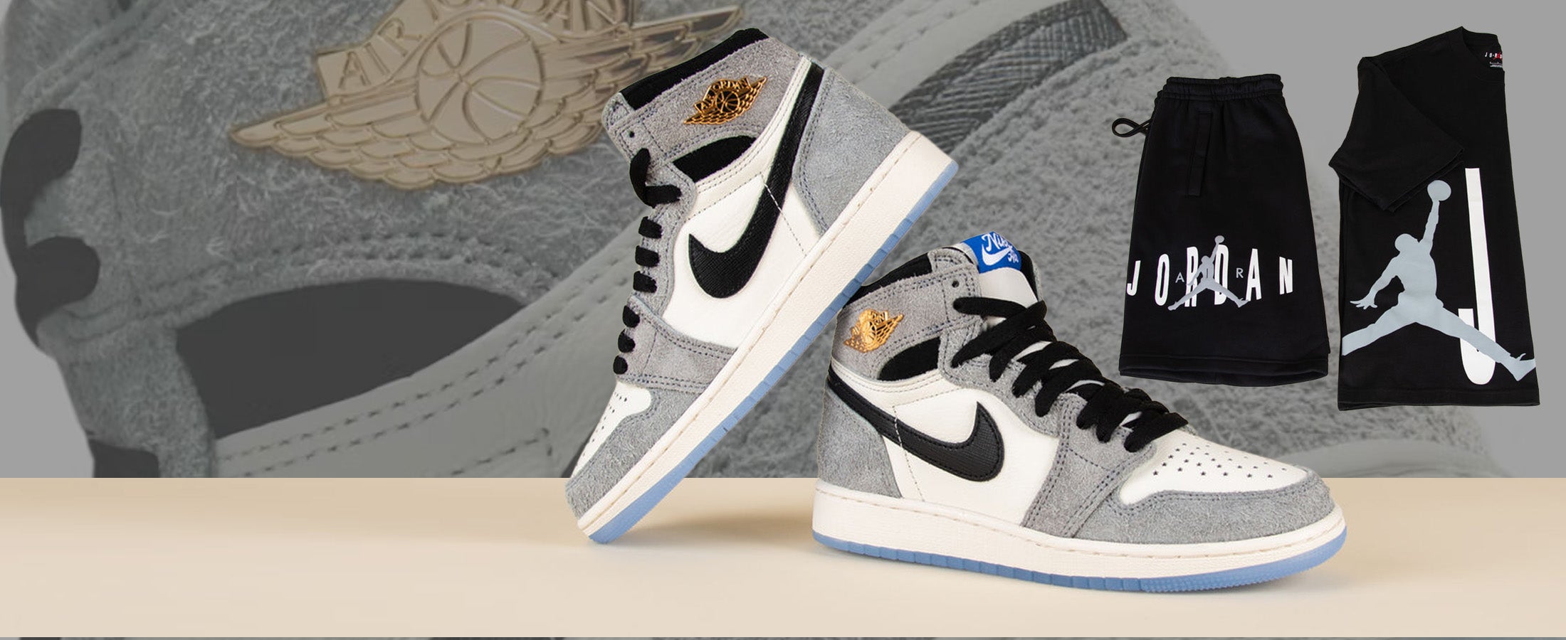 Jordan Retro 1 'Cool Grey' Launch