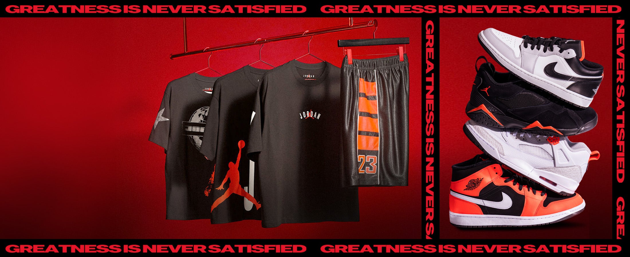 AIR JORDAN ‘INFRARED’ Launch shoes and apparel