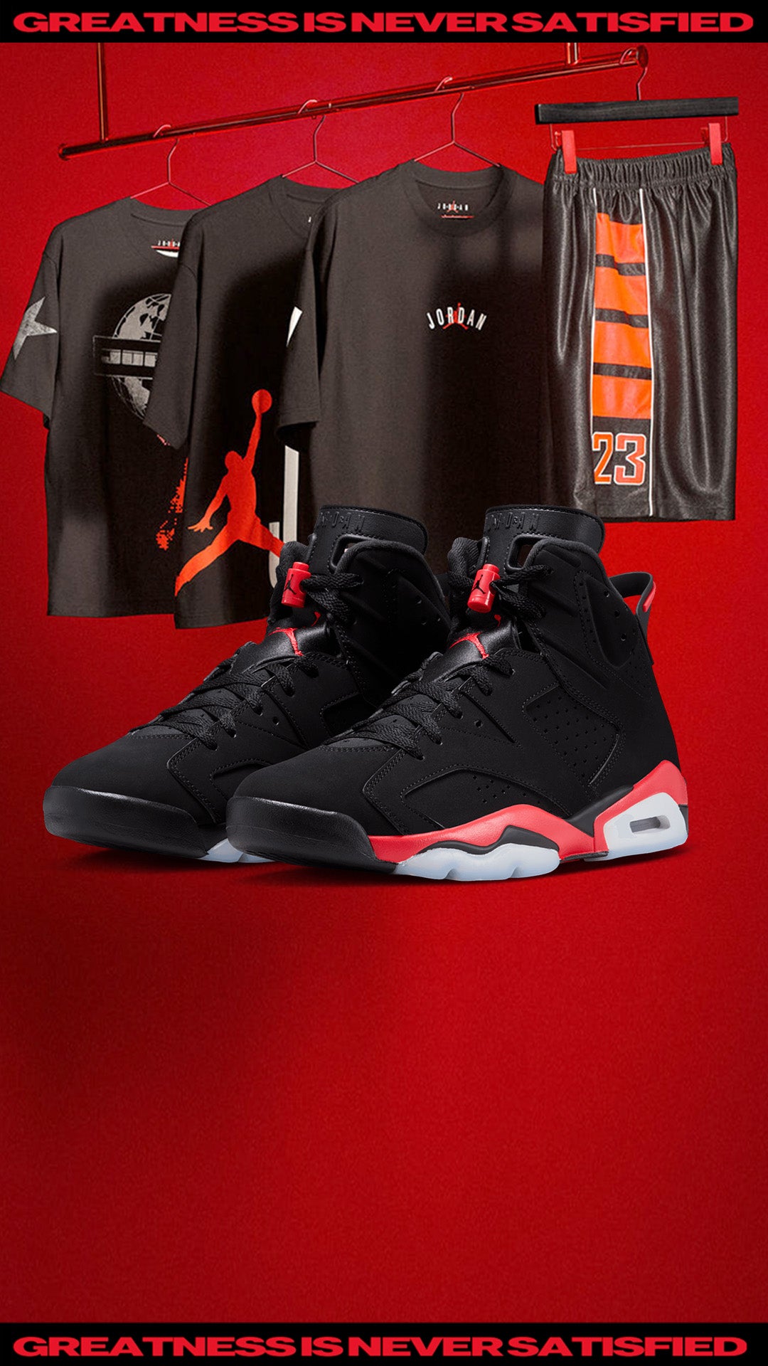 Jordan Retro 6 'Infrared' Launch