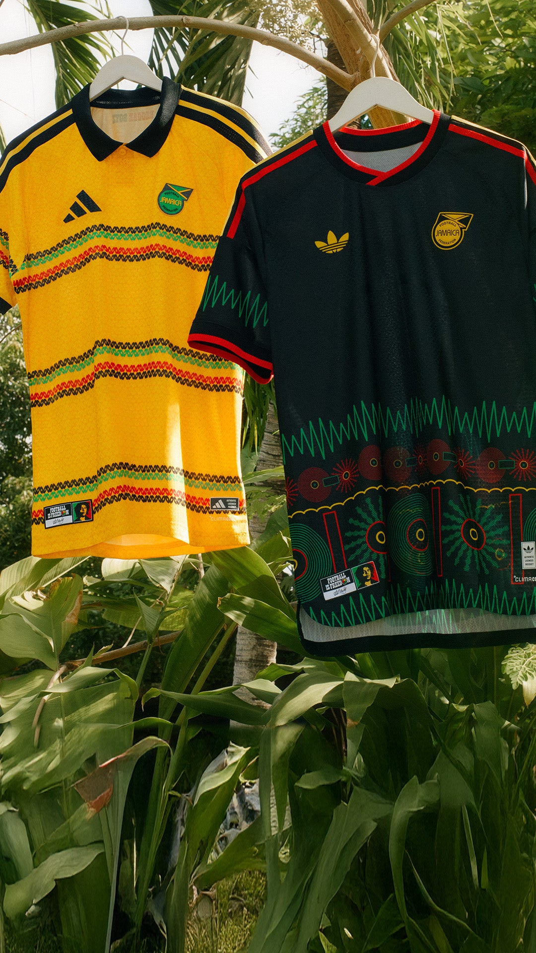 adidas Soccer - Jamaica Home & Away Jerseys