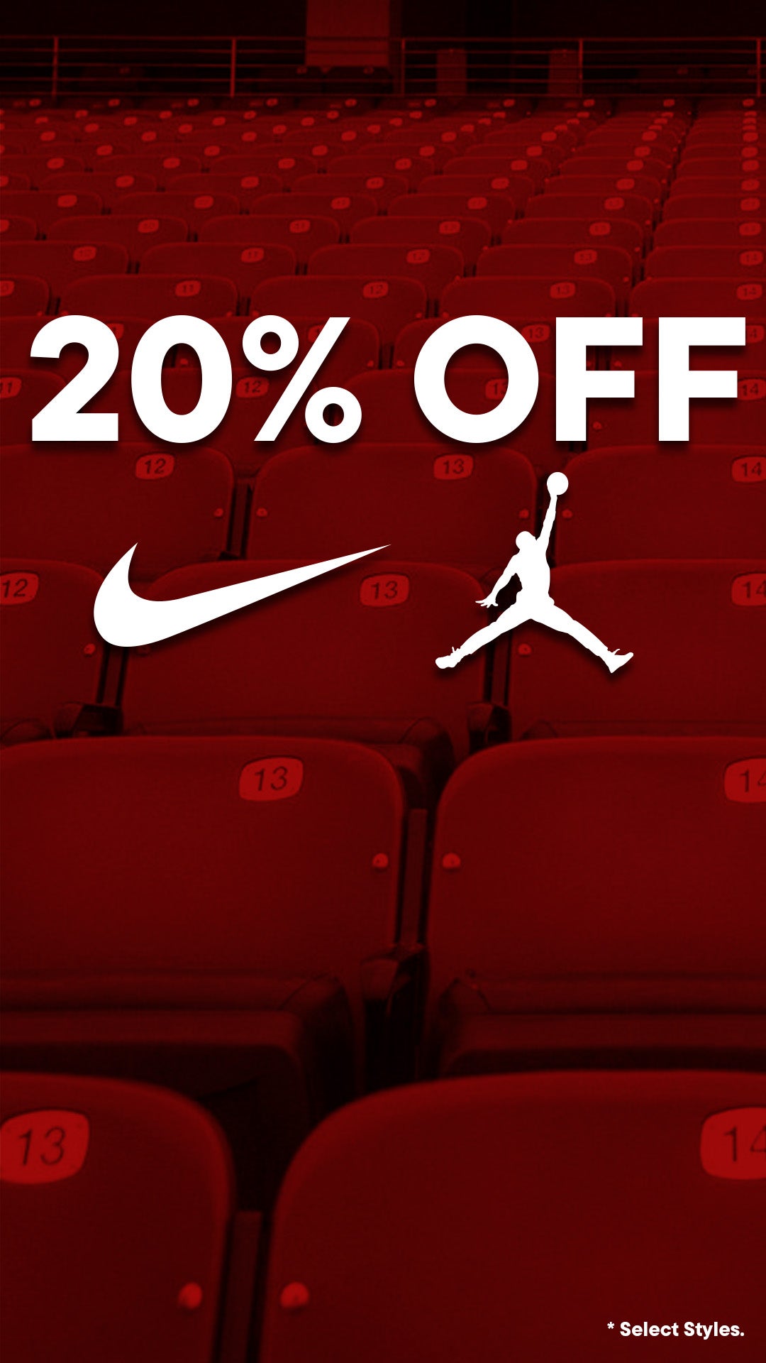 Spring Sale- 20% off Nike and Jordan