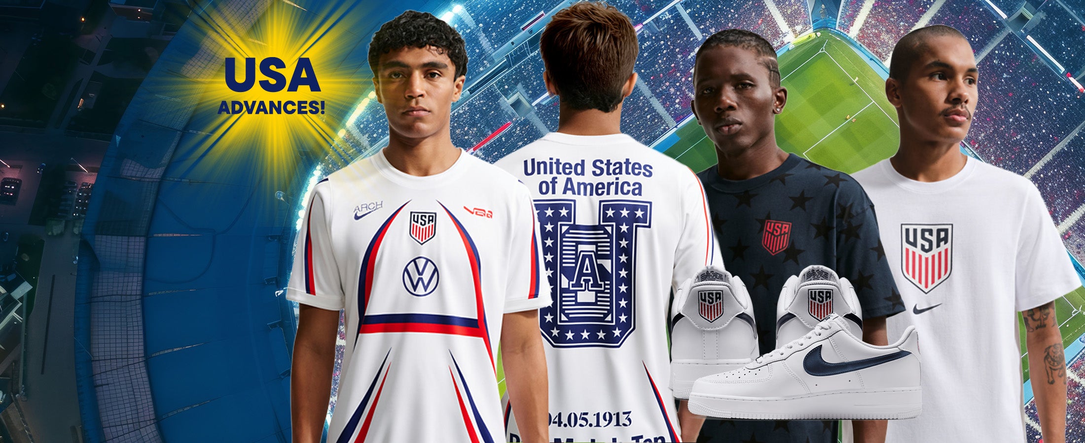 Shop Team USA Soccer Styles