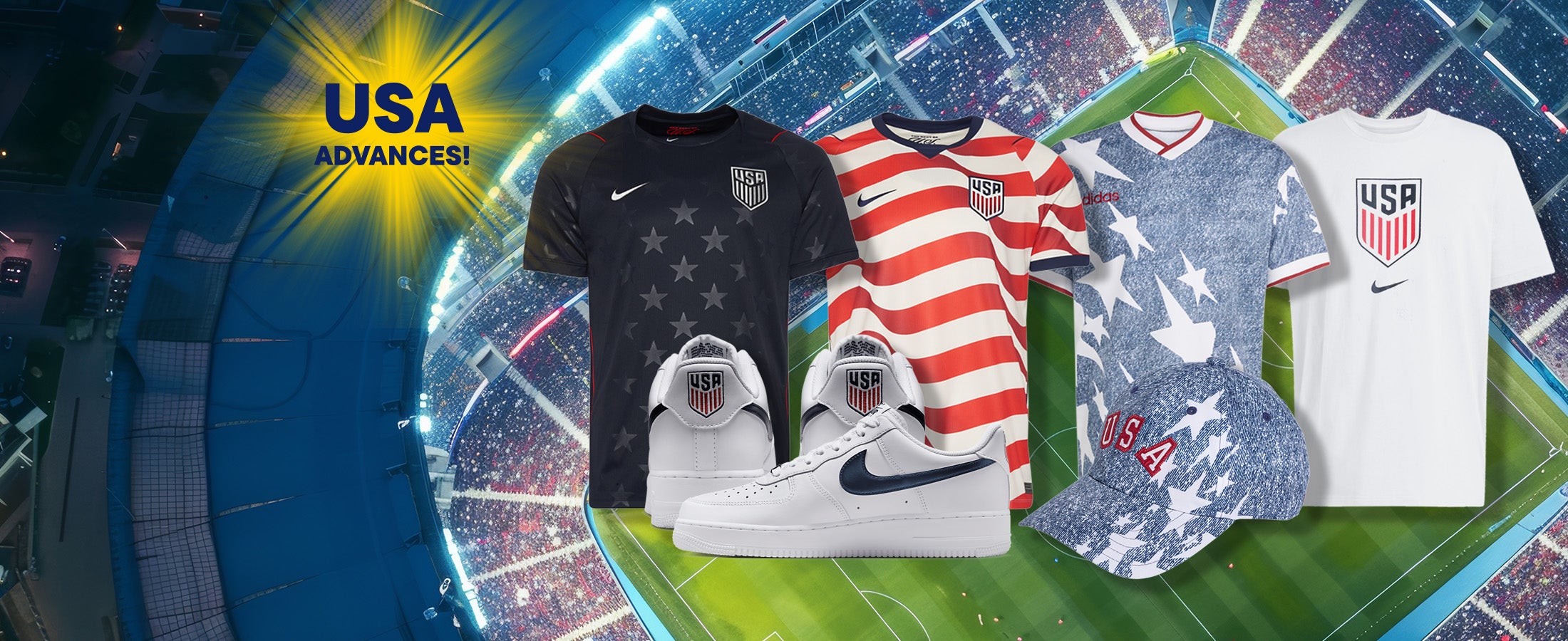 Shop Team USA Soccer Styles