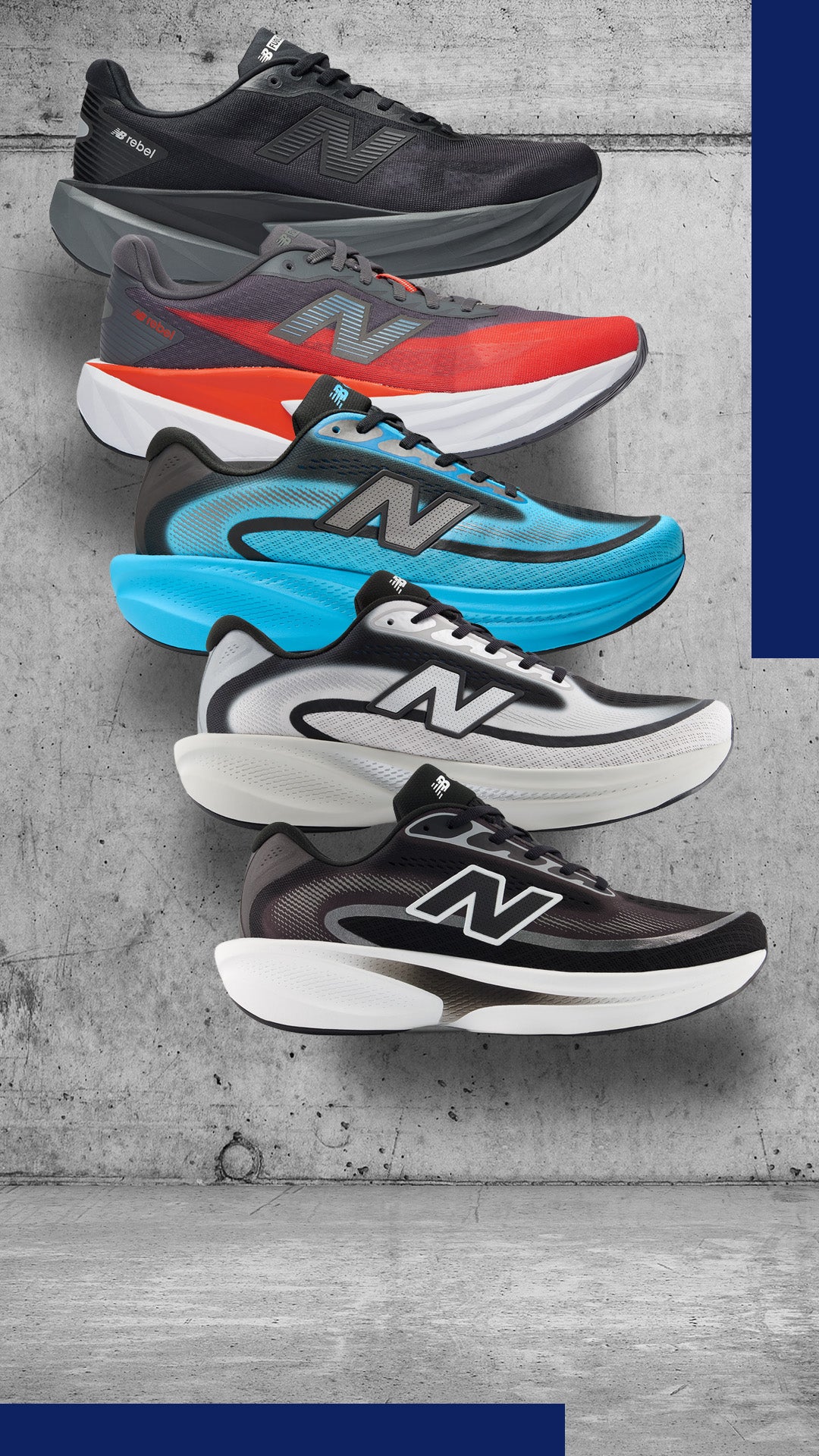 New Balance Ellipse & FuelCell Rebel v5 launch