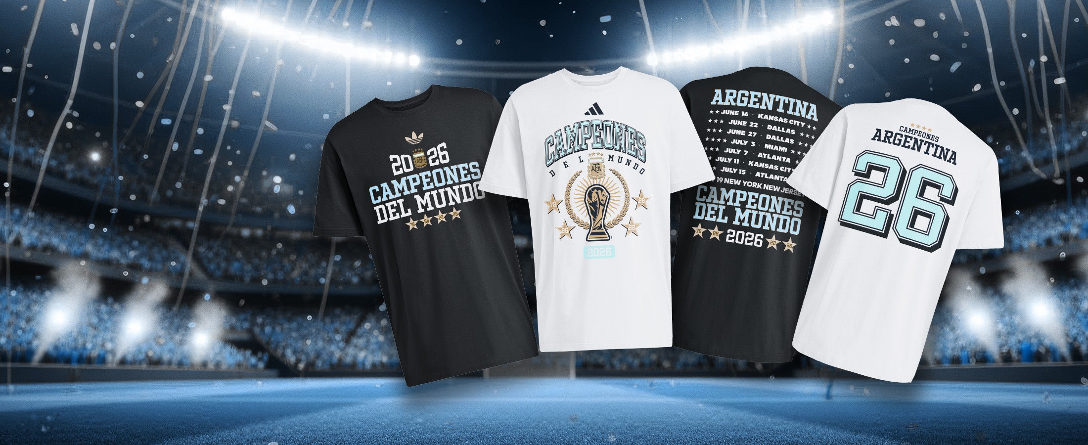 Argentina Championship Tees